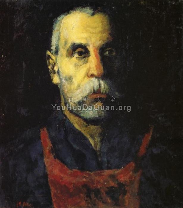 Portrait of a Man - 卡兹米尔·马列维奇